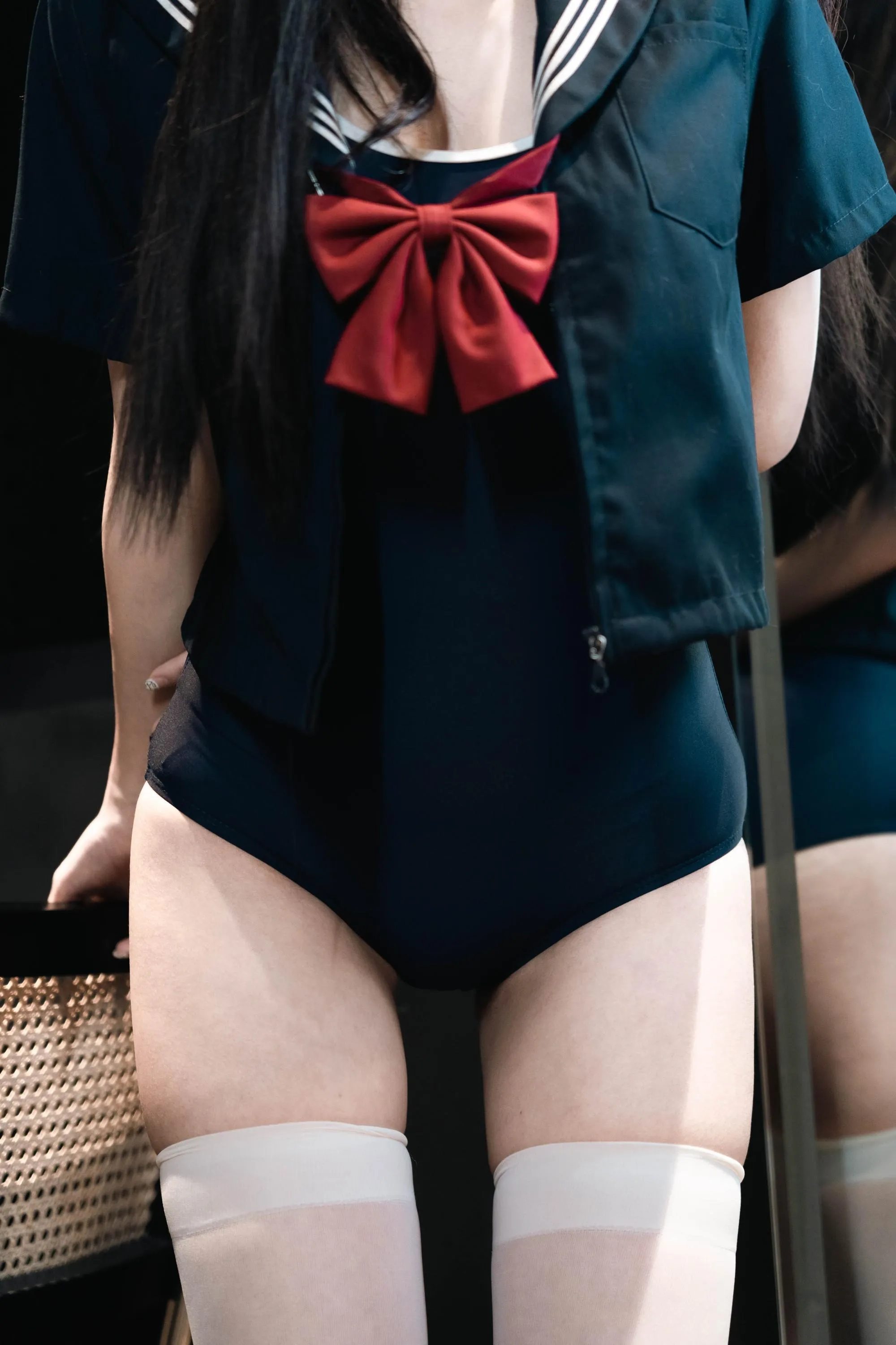 柒柒要乖额 – NO.043 白丝死库水 [140P]插图2